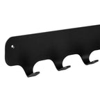 Gorillz Rounded Seven Kapstok - Zwart - 7 Haken - Industriële Stijl