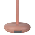 Noteloze tabletlicht "PASI" voor buiten en binnen, gemaakt van metaal en plastic in roze, dimbaar, met aanraking en geheugenfunctie, ca. 26 cm hoog