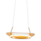 Näve Pisa LED-Hanglamp 40cm Goud