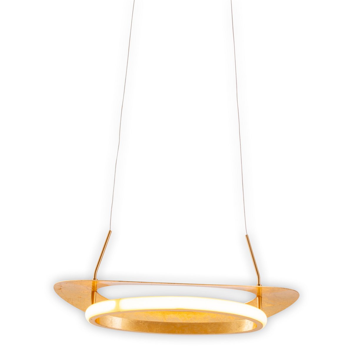 Näve Pisa LED-Hanglamp 40cm Goud