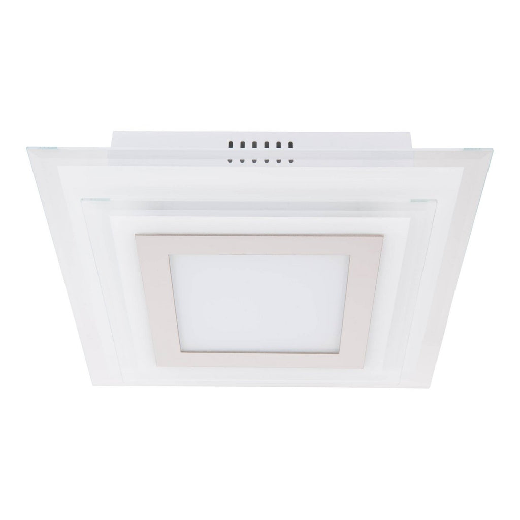 LED Plafondlamp Lucca 28cm - Näve Zilver