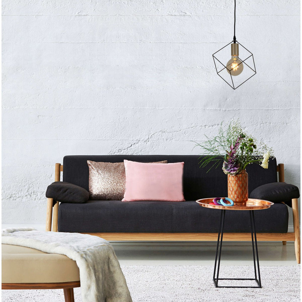 Näve Canto Hanglamp Zwart-Goud 26cm