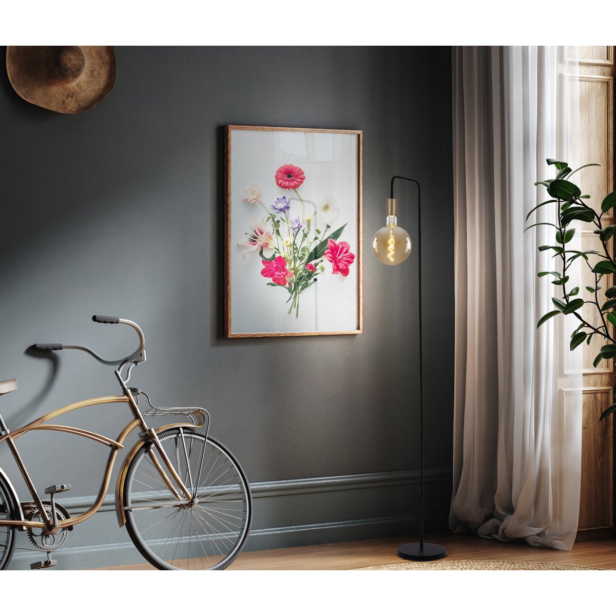 Näve Dilly Max LED-lamp E27 20cm Warm Wit