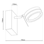 Näve Triberg LED Wand- Plafondlamp