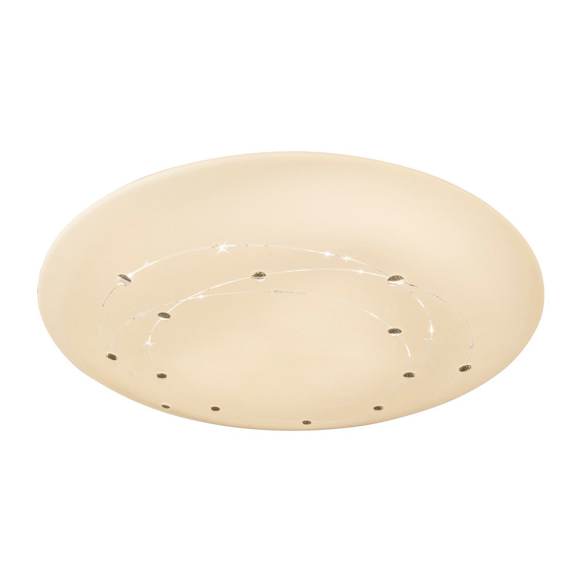 LED-plafondlamp Lissabon 61cm Wit Dimbaar