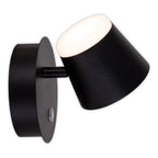 Näve Tondo Magnetisch Wandlicht - Black