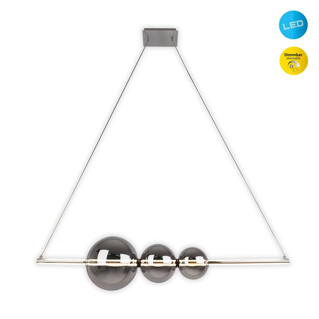 Näve Nova LED Hanglamp Chrome 25cm