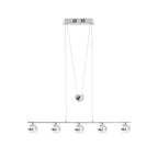 Näve Hanglamp Bol Chrome 150cm LED
