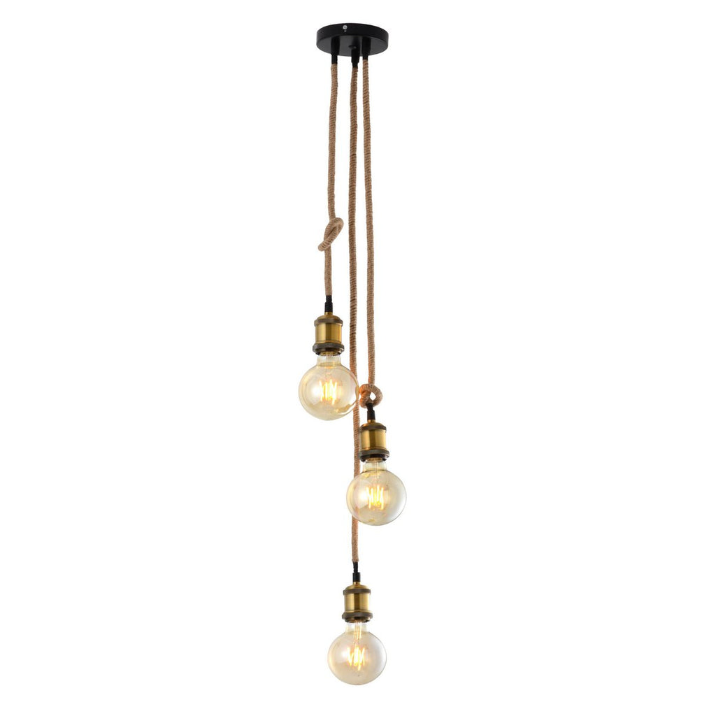 Näve Ontario Hanglamp - Messing 85cm