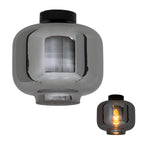 Näve Vaso Plafondlamp - Antraciet Retro 25cm