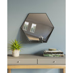 Gorillz Hive Hexagon Wandspiegel 60x52cm Zwart