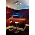 LED Plafondlamp Manchester - Näve Zilver 41cm