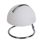 Tafellamp Burano wit Näve - 25cm metaal glas