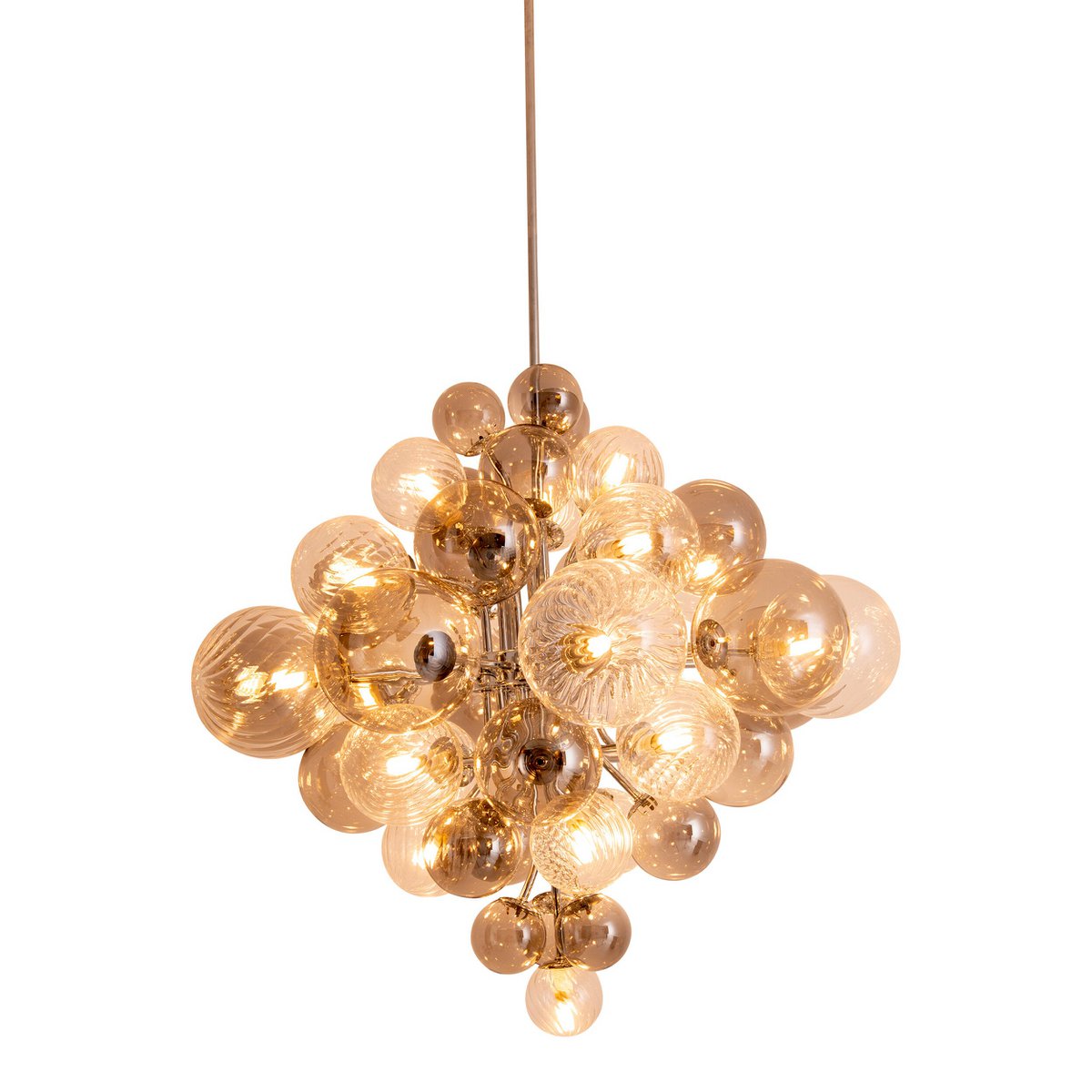 Näve Bol Hanglamp 75cm Goud/Zilver