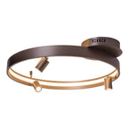 Näve Tristan LED-plafondlamp 58cm Wit Dimbaar
