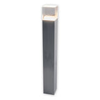 Näve Leah LED Außenleuchte - 62cm Silber