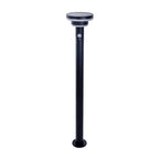 LED Solar Staanlamp Nora - Zwart 86cm Bewegingsmelder