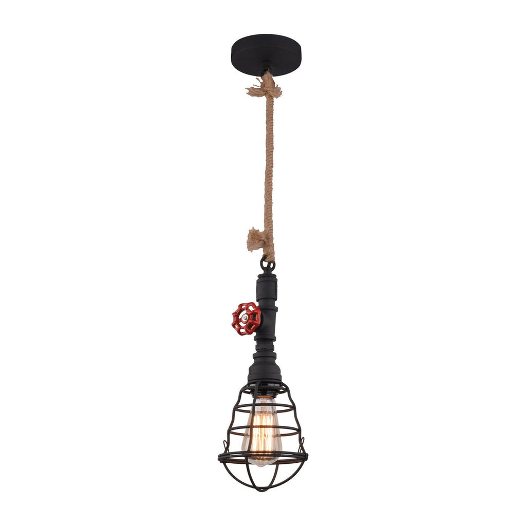 Näve Regia Hanglamp - Zwart 130cm E27