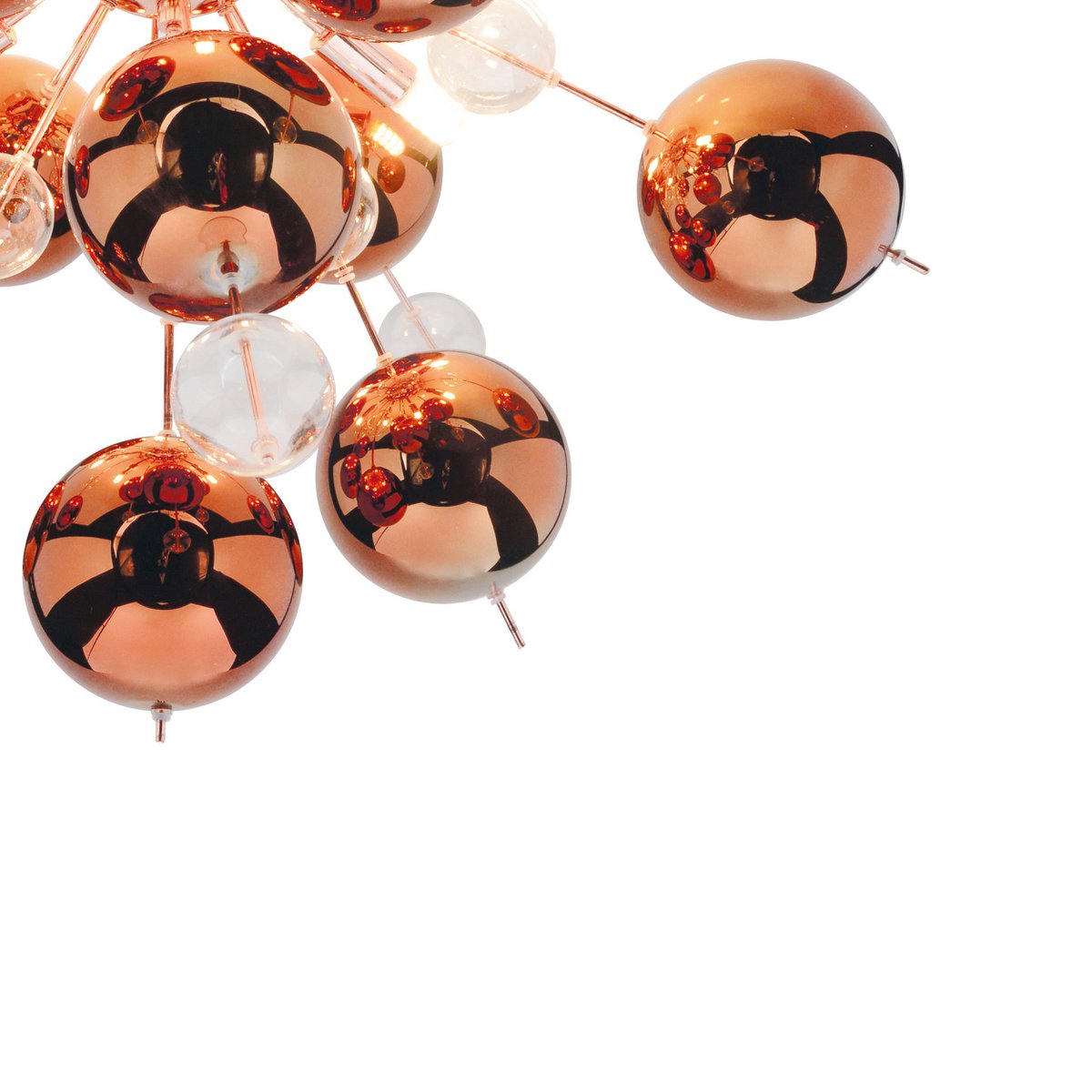 Näve Plafondlamp Explosie Ø57cm G9 Zwart