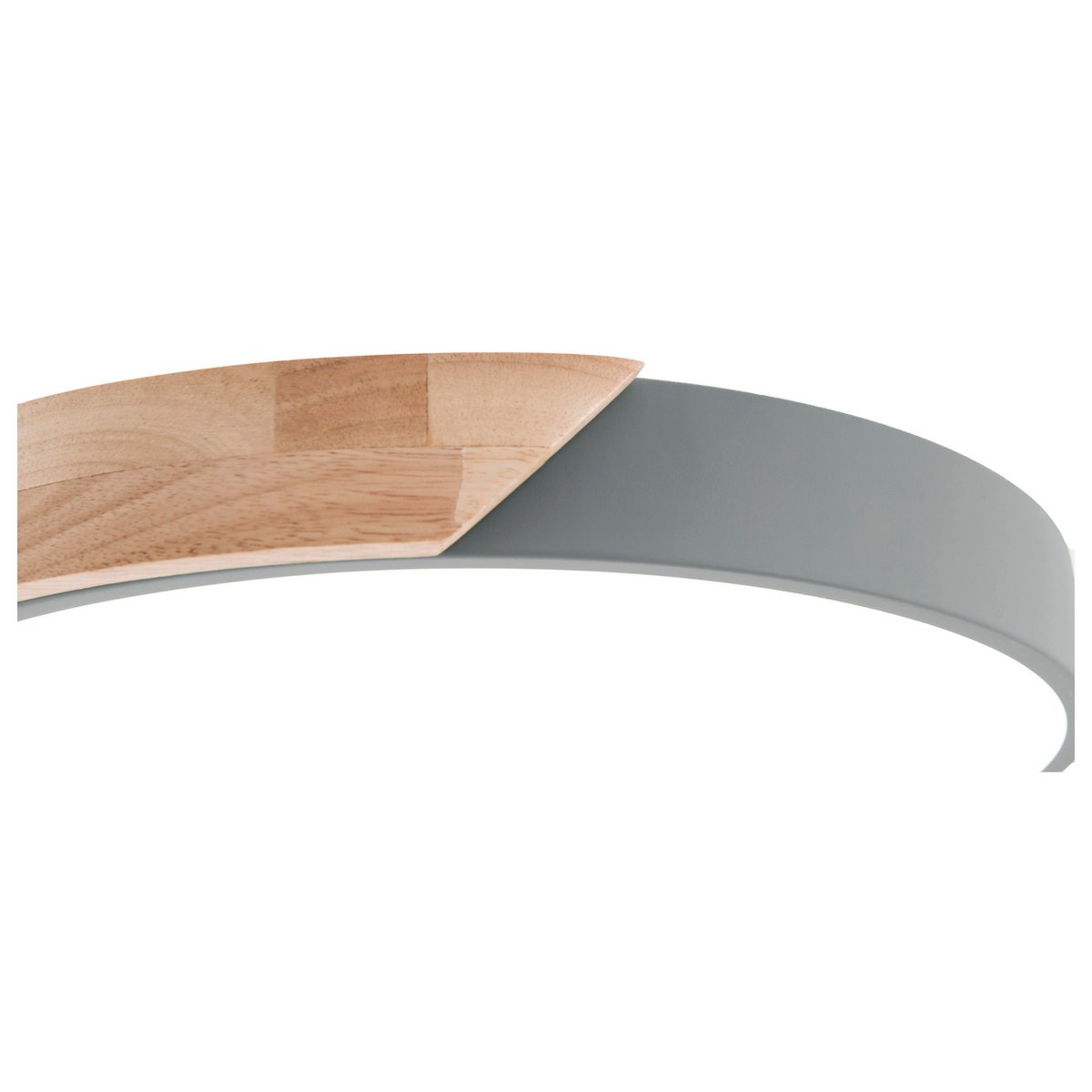 Näve Borneo LED Plafondlamp 31cm Grijs