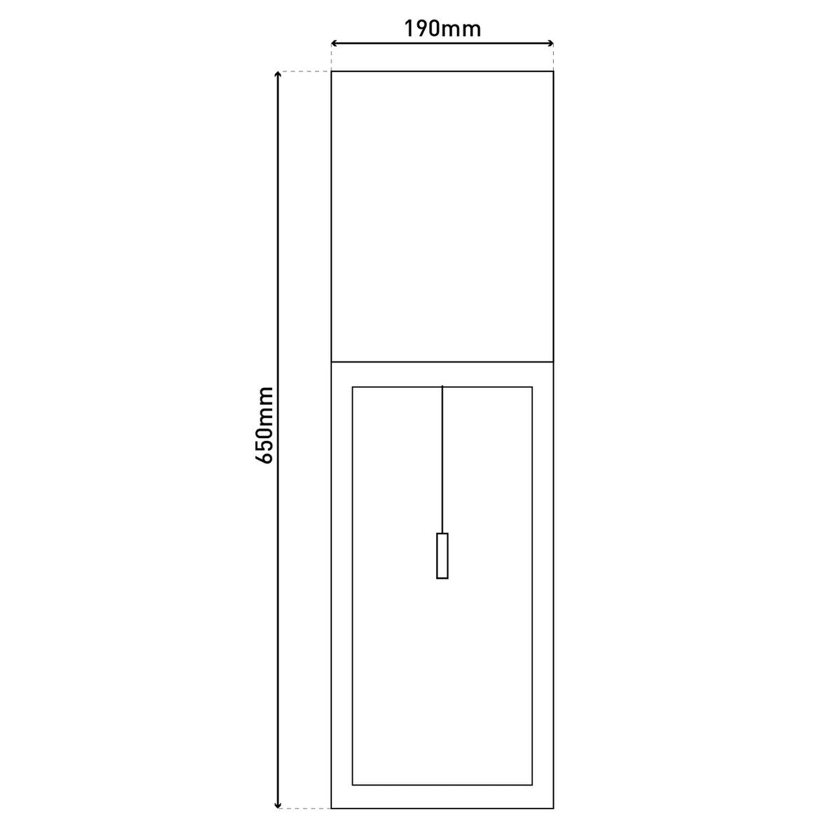 Näve Alfa Tafellamp - 65cm