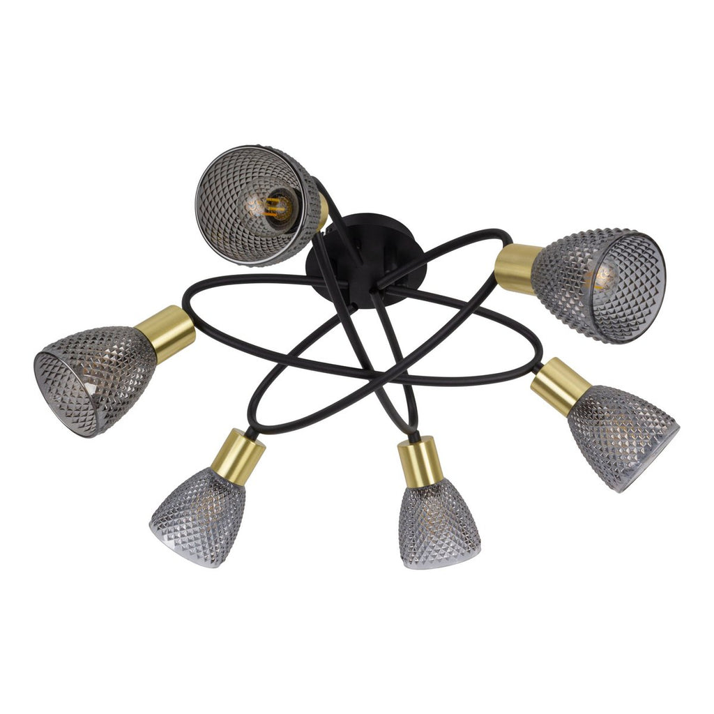 Näve Lindita Spot Plafondlamp 6-Lichts 59cm