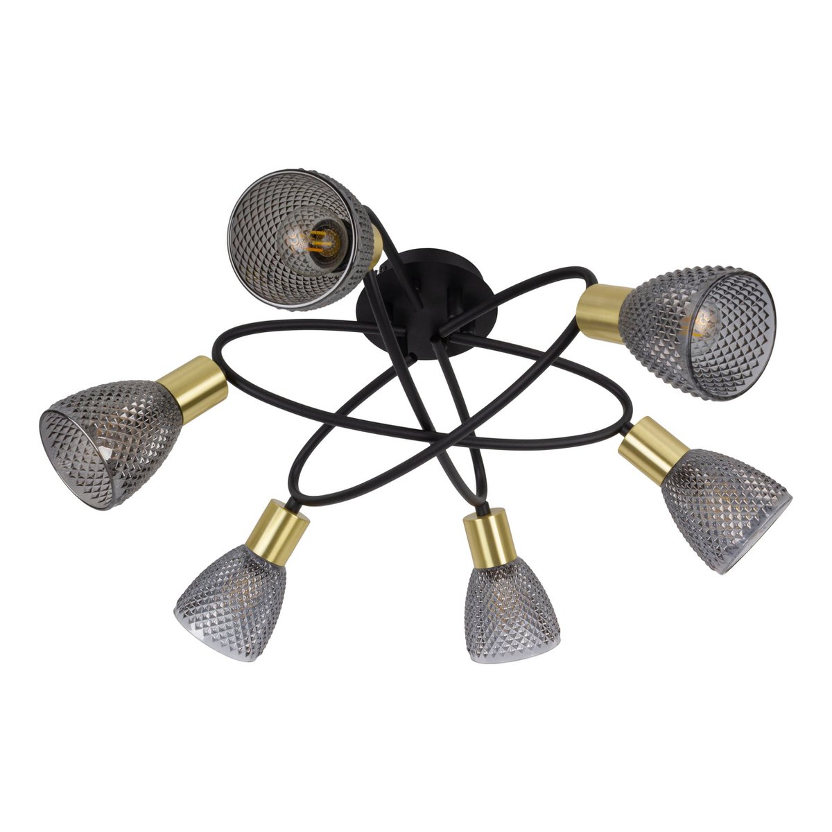 Näve Lindita Spot Plafondlamp 6-Lichts 59cm