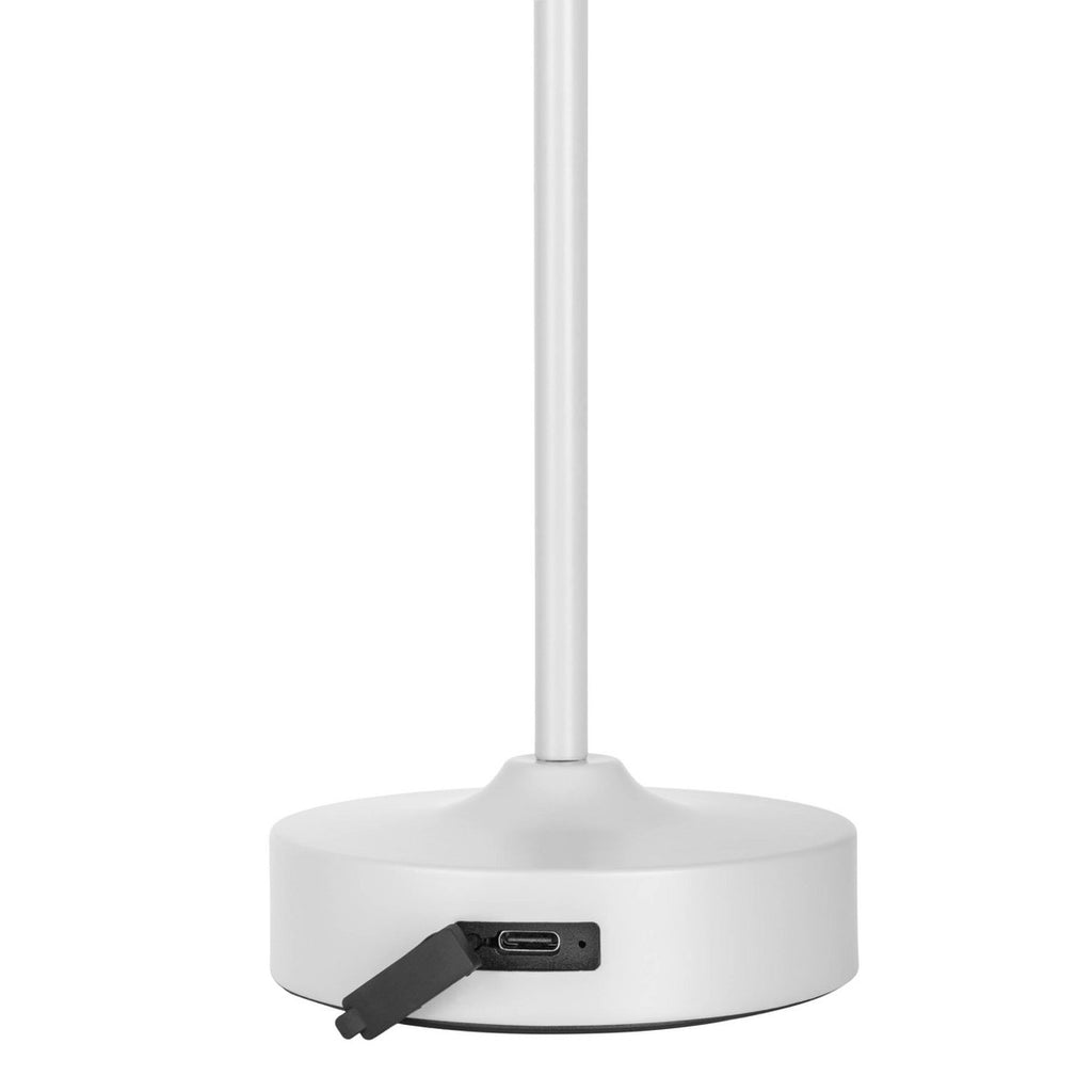 Pina LED Tafellamp 30cm Wit - Näve
