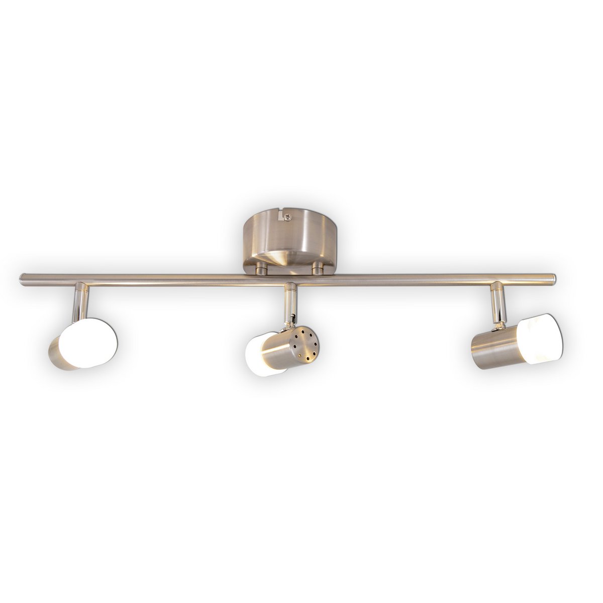 Näve Malaga LED-plafondlamp 61cm Staal