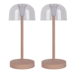 Näve Gomba LED Tafellamp - Amandel 18,5cm