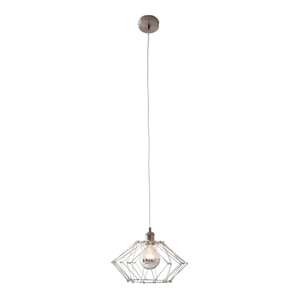 Näve Fyn Hanglamp Metaal 40cm Zilver