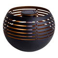 Näve Decoratief Solar Tafellicht - Zwart 16cm