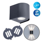 Alecto LED-lamp 10,5x11,7x10cm Zwart