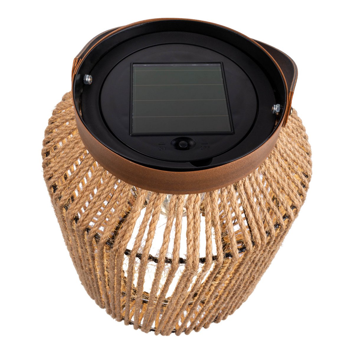 LED Zonnelamp Korbinian - Metaal Natuur 22cm