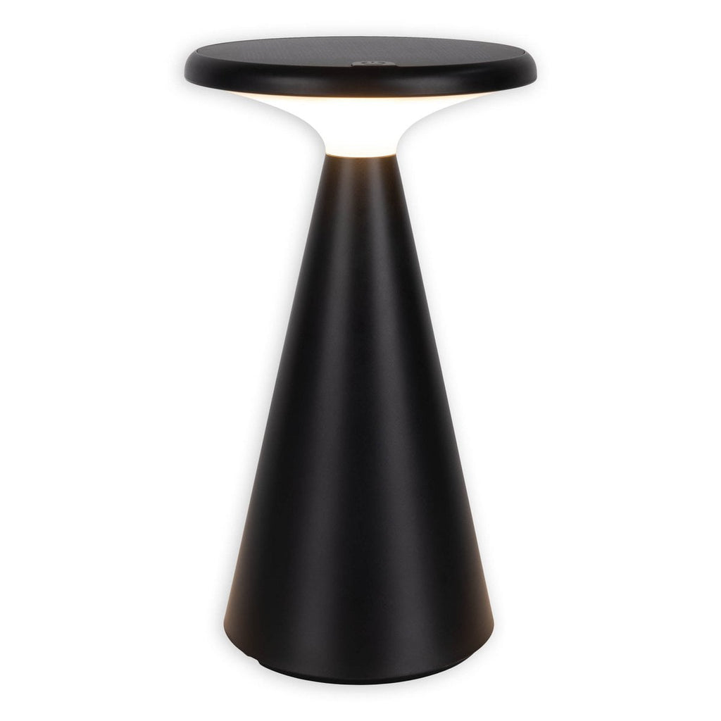 Näve Palu Zonne-batterijlamp - Zwart 20cm