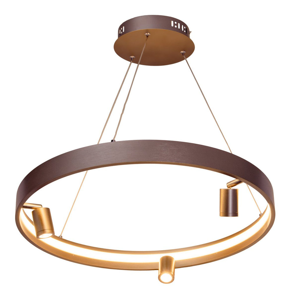 Näve Tristan LED-hanglamp 58cm Wit