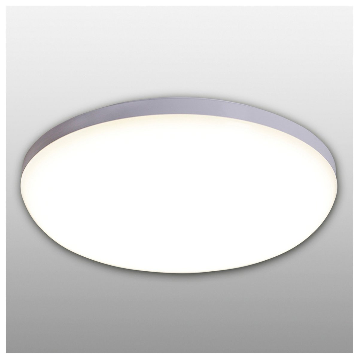 Näve Garda LED Plafondlamp 28cm Wit