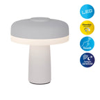 Näve Pilu Draadloos Tafellicht - Wit 16,5cm