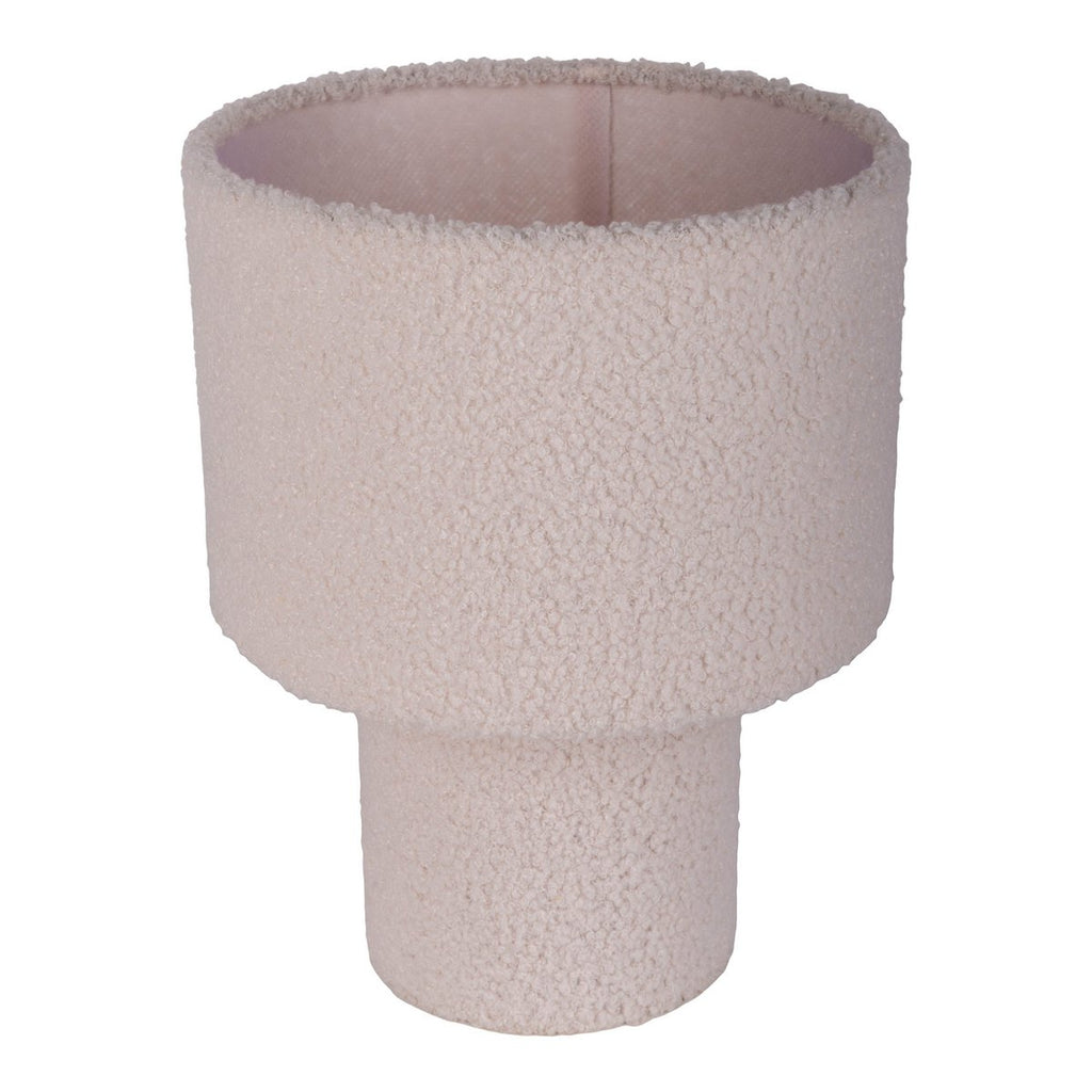 Näve Fluffy Tabellamp Wit Textiel 31cm