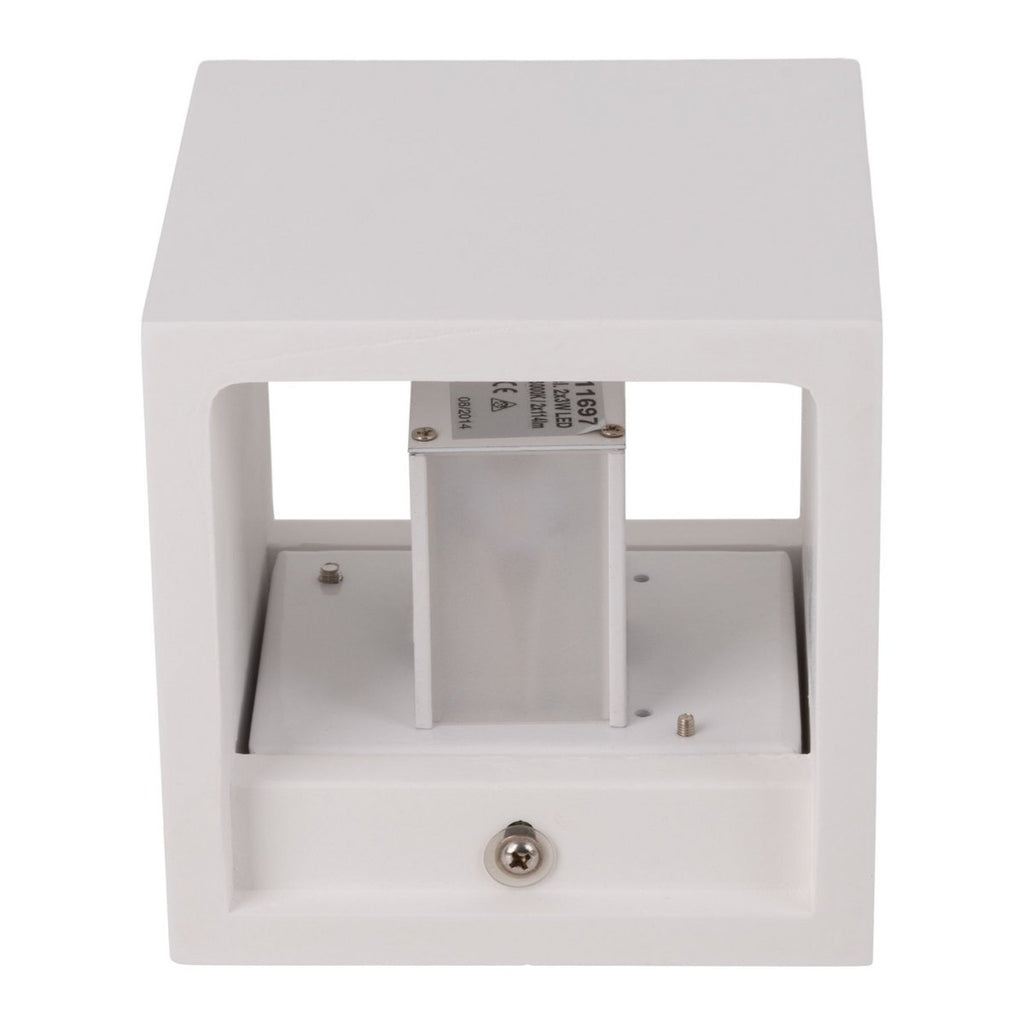 LED Wandlamp Näve - 11,5cm Gips Warm Wit
