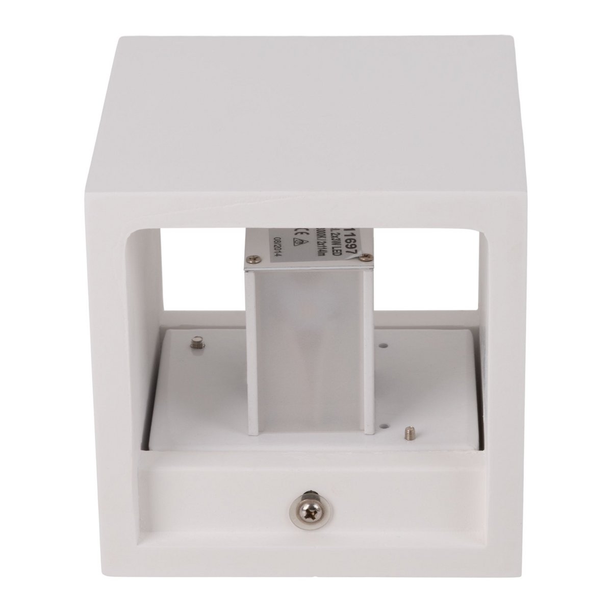 LED Wandlamp Näve - 11,5cm Gips Warm Wit