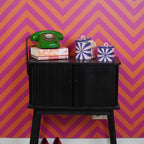 Housevitamin Voorraadpot Swirl - Dolomiet Roze/Blauw 11,5cm