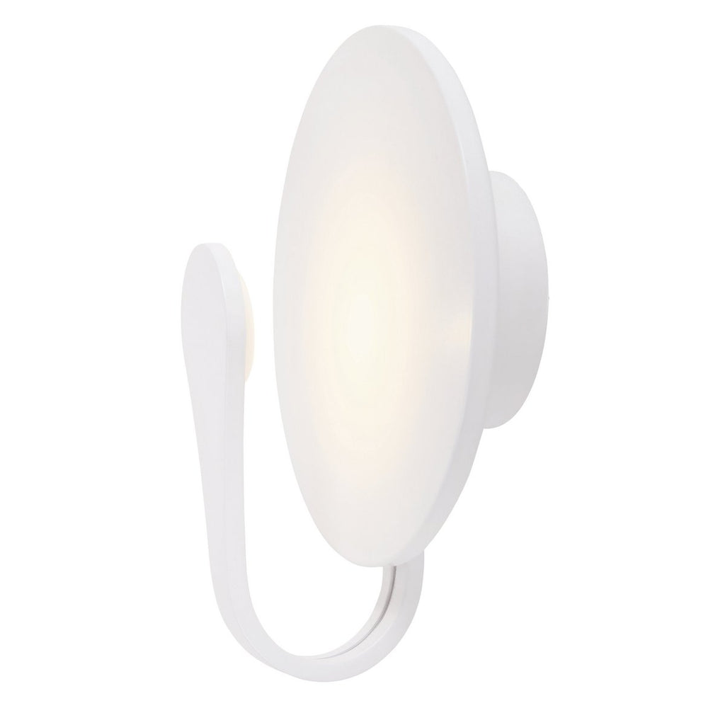 Näve Stan LED-Wandlamp Wit 19cm