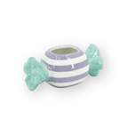 Candylicious Toffee Mint/Lila Bloempot 21x9,5x9,5 cm - Dolomiet