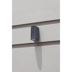 Näve Alecto Buiten Wandlamp - Zwart 15,5cm