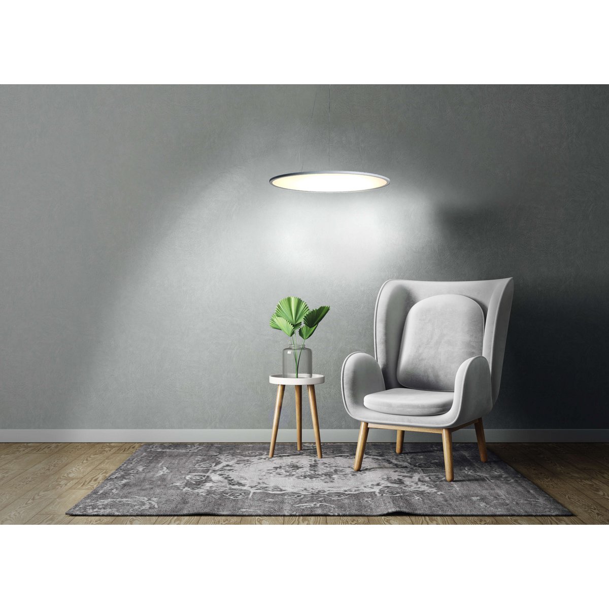 Näve Leuchten Discus LED Hanglamp 88,8cm - Modern Design