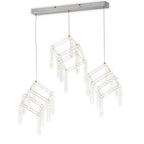Näve Araneus LED Hanglamp Chrome 80cm