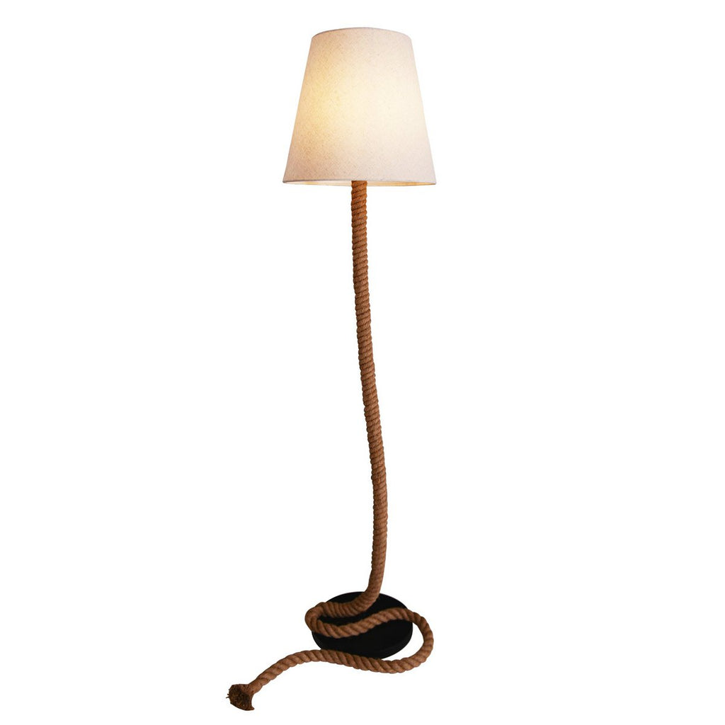 Näve Leuchten Staande Lamp Touw 165cm Beige