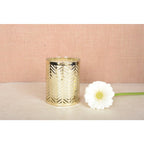 Vanille Kaars Goud 8x7,5cm
