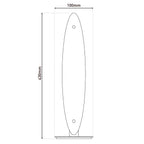 LED Tafellamp Surf - Wit 43cm